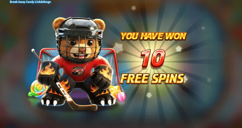 Break Away Candy - x10 vermenigvuldiger op de laatste bonus spin